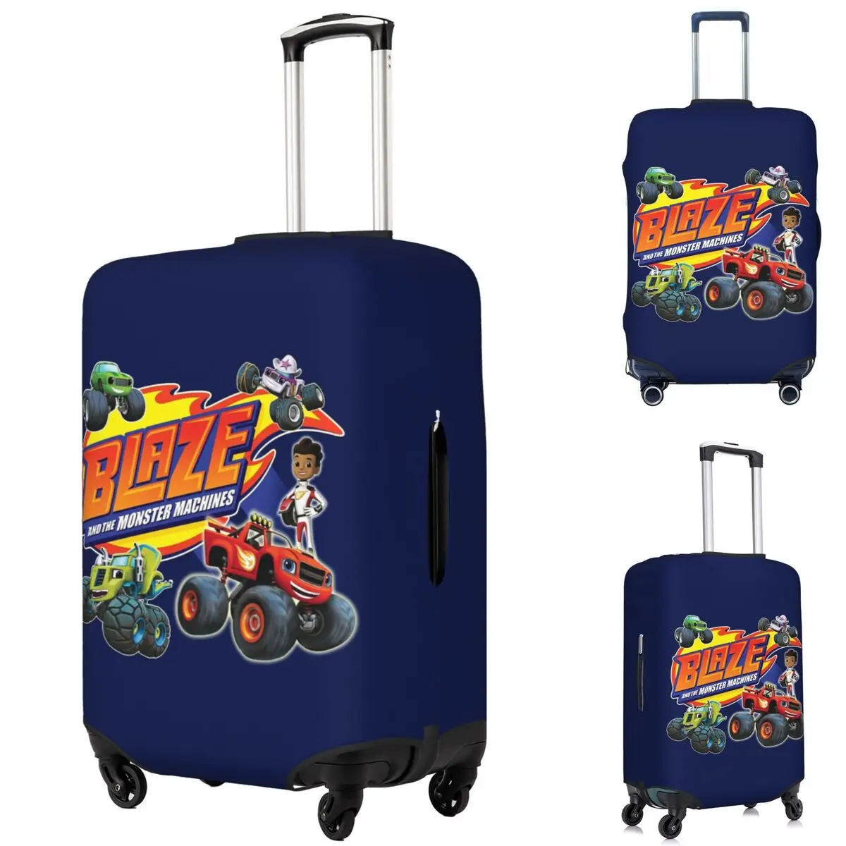 Blaze And The Monster Machines Crew Suitcase Cover Protection Elastic Travel Luggage Protector Covers for 18-32 Inch
Blaze And The Monster Machines Crew Suitcase Cover Protection Elastic Travel Luggage Protector Covers for 18-32 Inch