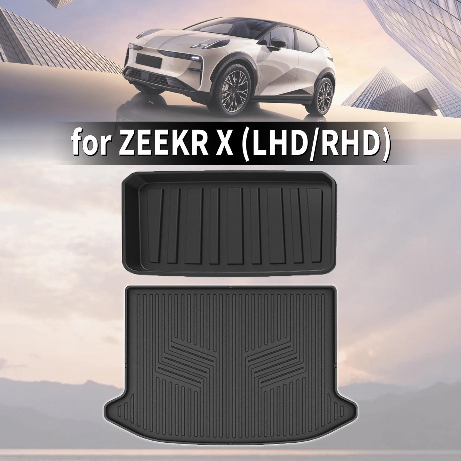 for ZEEKR X 2024 2025 Custom Fit TPE Car Trunk Mats Quick Clean Non-Slip Bottom All Season Use Accessories
for ZEEKR X 2024 2025 Custom Fit TPE Car Trunk Mats Quick Clean Non-Slip Bottom All Season Use Accessories