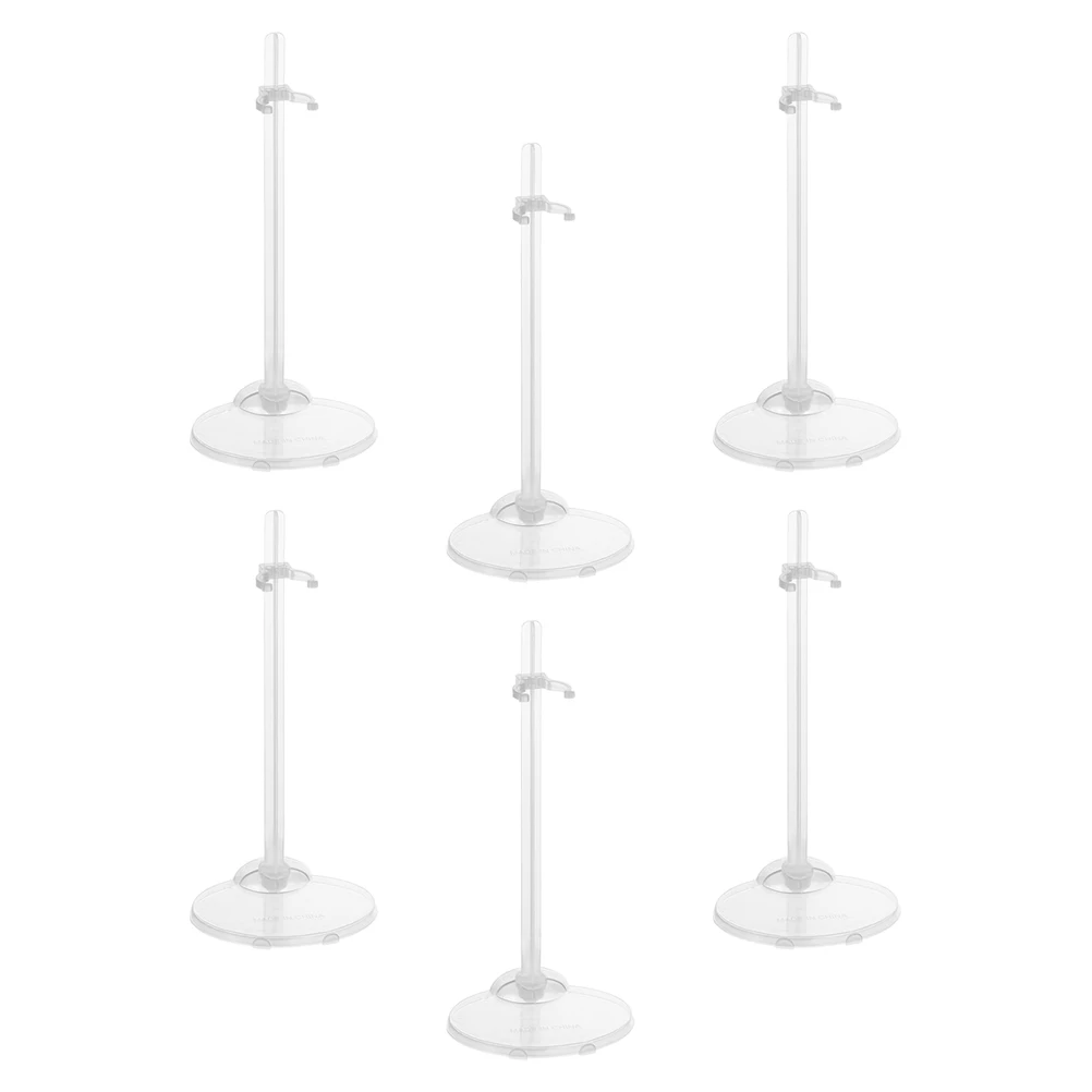 6 Pcs Stand Holder Transparent Plastic Stable Exhibitions Display Brackets Accessories Action Figure Support
6 Pcs Stand Holder Transparent Plastic Stable Exhibitions Display Brackets Accessories Action Figure Support