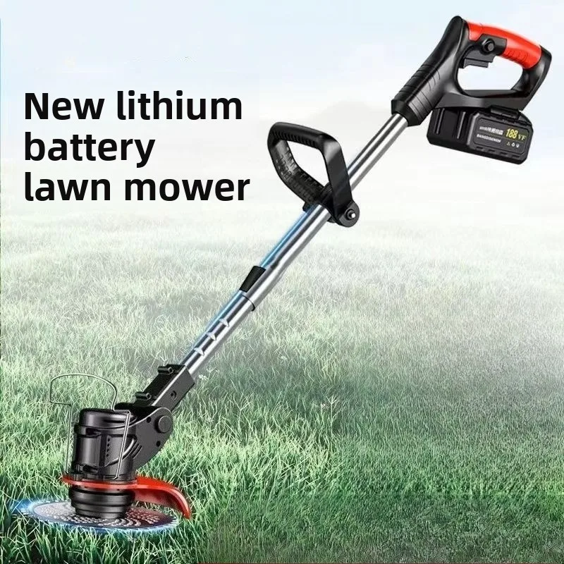 Electric Lawn Mower Agricultural Harvesting Lawn Mower Household Lithium Battery Long Battery Life Portable High-power Brushless
Electric Lawn Mower Agricultural Harvesting Lawn Mower Household Lithium Battery Long Battery Life Portable High-power Brushless