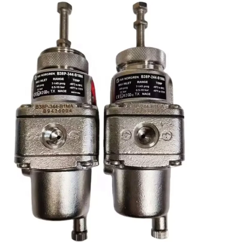 new norgren B38 Series stainless steel filter/regulator, 1/4 NPTF, 0.4-10 bar,without gauge B38-244-B1MA
new norgren B38 Series stainless steel filter/regulator, 1/4 NPTF, 0.4-10 bar,without gauge B38-244-B1MA