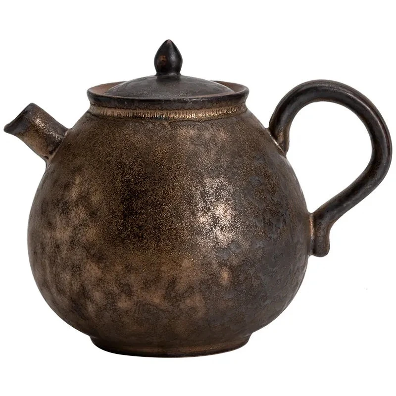 260ml Japanese Coarse Pottery Teapot Retro Ceramic Beauty Tea Pot Handmade Filter Tea Infuser Chinese Teaware Accessories
260ml Japanese Coarse Pottery Teapot Retro Ceramic Beauty Tea Pot Handmade Filter Tea Infuser Chinese Teaware Accessories