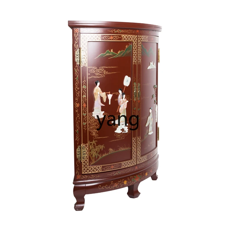 LHH new Chinese bone stone inlaid medium decorative side cabinet against the wall classical simple
LHH new Chinese bone stone inlaid medium decorative side cabinet against the wall classical simple