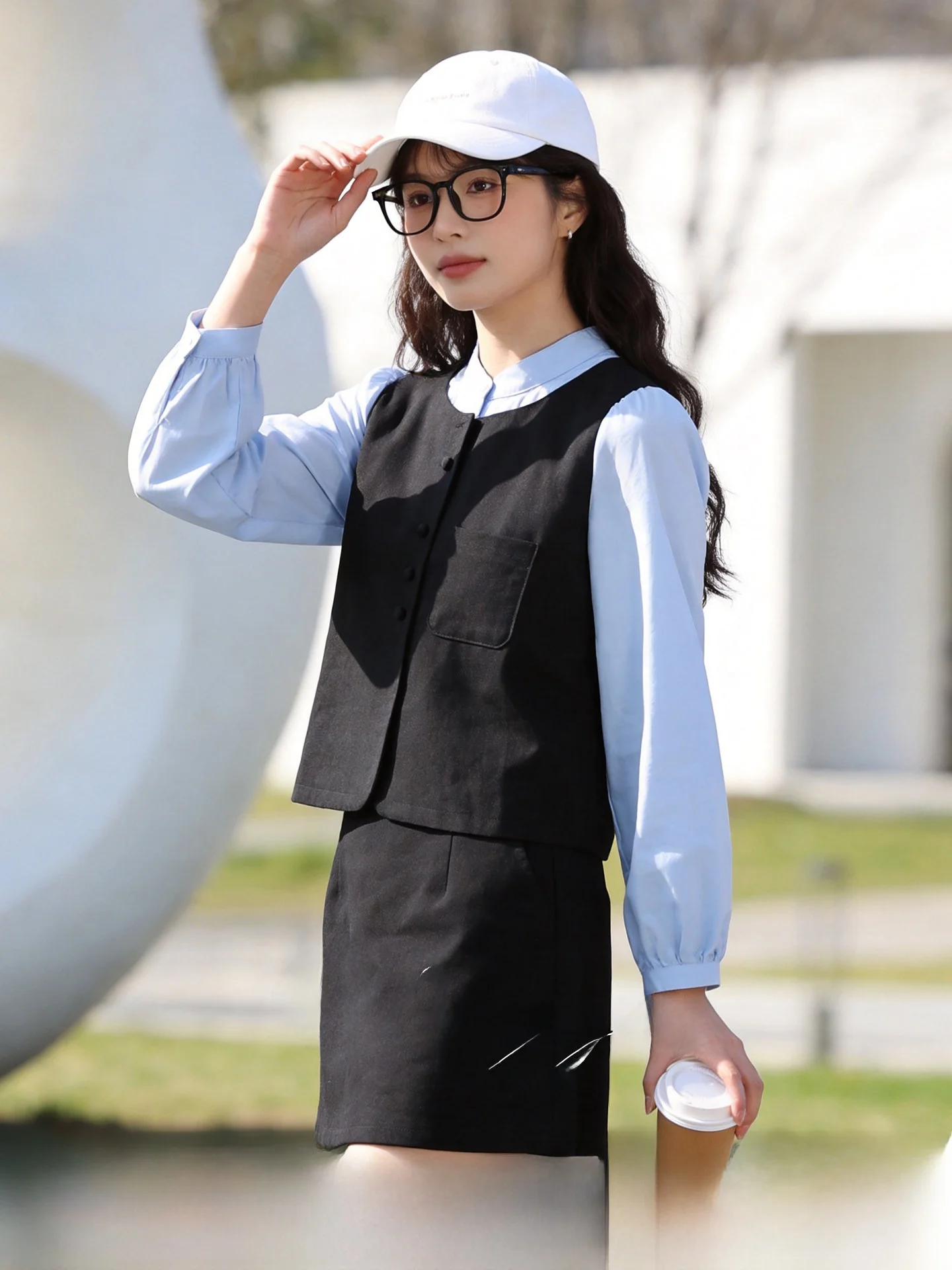 Spring Early Season plus Size Half Skirt Splice Slimming Illusion Two-Piece Suit Commute Style High Waist Short A-Line Skirt
Spring Early Season plus Size Half Skirt Splice Slimming Illusion Two-Piece Suit Commute Style High Waist Short A-Line Skirt