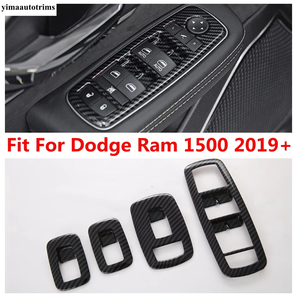 For Dodge Ram 1500 2019 - 2021 Car Accessories ABS Door Armrest Window Lift Switch Panel Cover Trim ABS Carbon Fiber Interior
For Dodge Ram 1500 2019 - 2021 Car Accessories ABS Door Armrest Window Lift Switch Panel Cover Trim ABS Carbon Fiber Interior