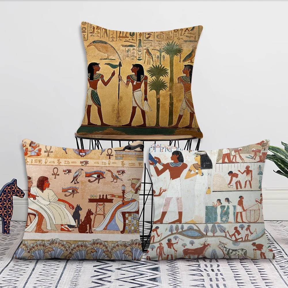 Egyptian Decoration Room Mural Home Art Sofa living Office Car Ancient Nordic Simplicity Pillow Cover
Egyptian Decoration Room Mural Home Art Sofa living Office Car Ancient Nordic Simplicity Pillow Cover