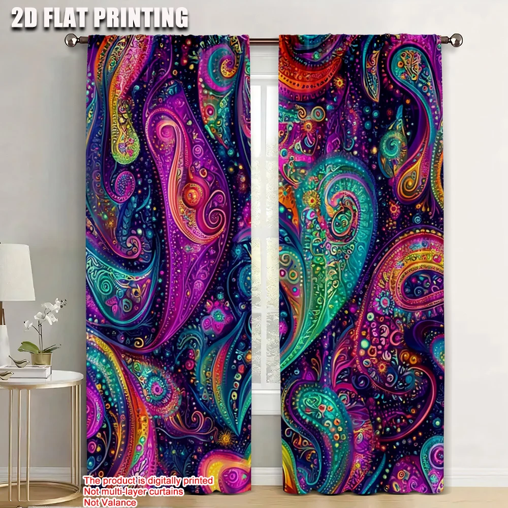2pc, Drapes bohemian (3) Durable 100% Polyester Fabric,Without Electricity Festive Wall Decor Suitable for Bedroom Office
2pc, Drapes bohemian (3) Durable 100% Polyester Fabric,Without Electricity Festive Wall Decor Suitable for Bedroom Office