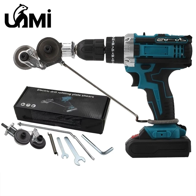 Upgraded Version Electric Drill Shear Hand Electric Drill Converted To Metal Plate Cutter New Iron Sheet Shear Cutter Scissors
Upgraded Version Electric Drill Shear Hand Electric Drill Converted To Metal Plate Cutter New Iron Sheet Shear Cutter Scissors