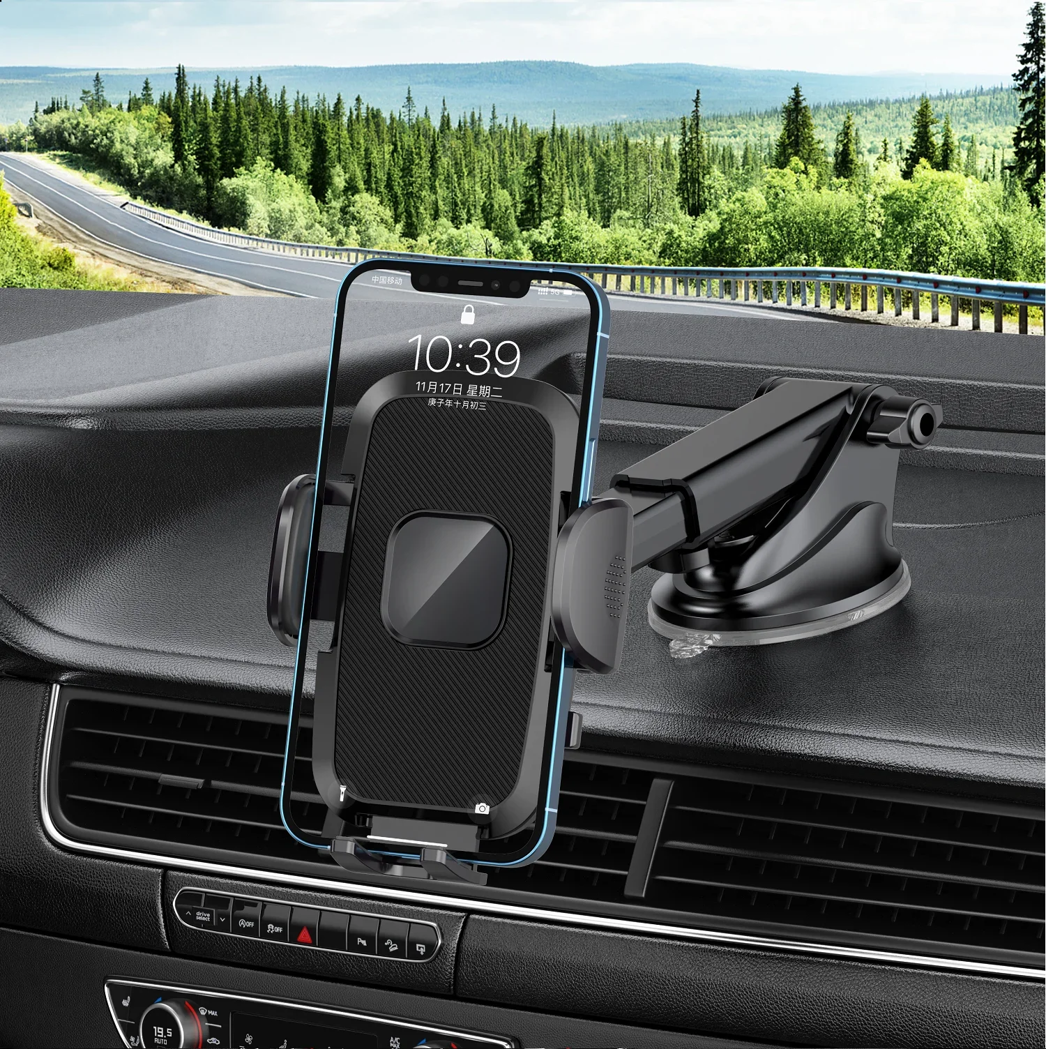 Universal Car Phone Holder Vacuum Suction Cup Stand Dashboard Car Extension Clip Mount 360°Rotation for GPS Navigation & All Pho
Universal Car Phone Holder Vacuum Suction Cup Stand Dashboard Car Extension Clip Mount 360°Rotation for GPS Navigation & All Pho