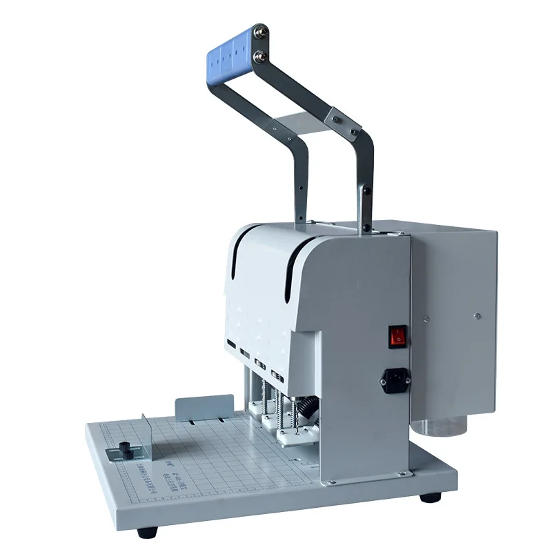 【HOT】Latest Models 40A Desktop 3 Holes Paper Notebook Binding Electric Driven Paper Punching Machine
【HOT】Latest Models 40A Desktop 3 Holes Paper Notebook Binding Electric Driven Paper Punching Machine
