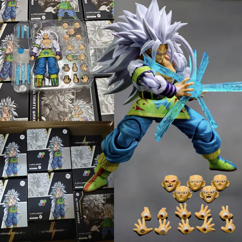 Black Hole Toys Dragon Ball Anime SHF Super Saiyan 5 Ssj5 Son Goku Son Gohan White Hair Son Goku Action Figure Collection Model
Black Hole Toys Dragon Ball Anime SHF Super Saiyan 5 Ssj5 Son Goku Son Gohan White Hair Son Goku Action Figure Collection Model