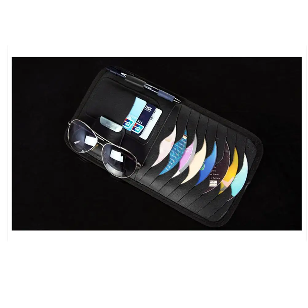 Universal Size Visor ganizer Holder for 8 Sunglasses Notebook 3 Cards Black Storage Truck Accessories
Universal Size Visor ganizer Holder for 8 Sunglasses Notebook 3 Cards Black Storage Truck Accessories