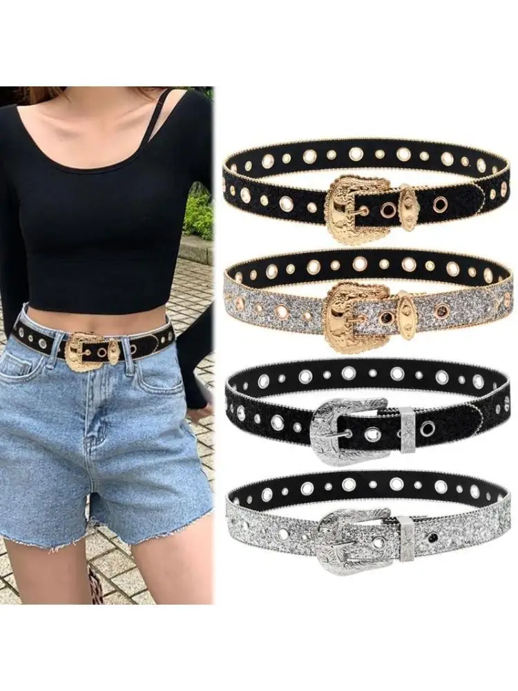 39BD Bling Male Female Jeans Skirt Waist Belt with Relief Pattern Buckle Locomotive
39BD Bling Male Female Jeans Skirt Waist Belt with Relief Pattern Buckle Locomotive