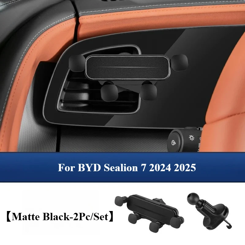 For BYD Sealion 7 2024 2025 Car Phone Holder Dashboard Air Outlet Navigation Gravity Mobile Telephone Support Stand Bracket
For BYD Sealion 7 2024 2025 Car Phone Holder Dashboard Air Outlet Navigation Gravity Mobile Telephone Support Stand Bracket