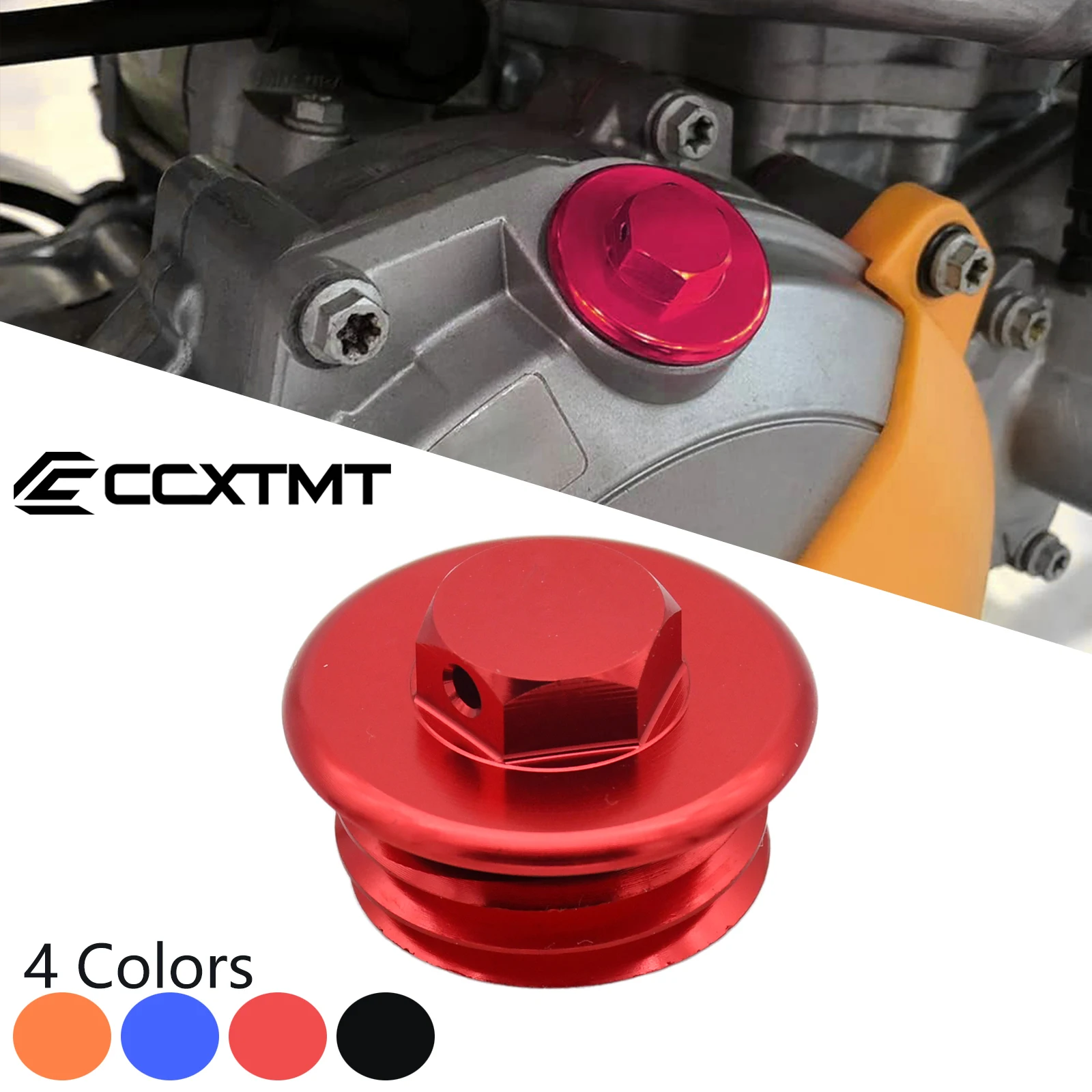 CNC Motocross Engine Oil Filler Plug Cap Cover For KTM SX SXS SXF XC XCF XCW XCFW EXC EXCF MXC TPI Six Days 50 60 85 105 125-530
CNC Motocross Engine Oil Filler Plug Cap Cover For KTM SX SXS SXF XC XCF XCW XCFW EXC EXCF MXC TPI Six Days 50 60 85 105 125-530