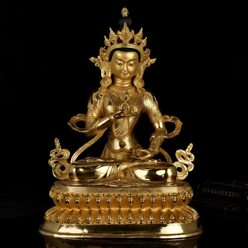 TOP GOOD Buddha # домашний талисман эффективный Тибетский буддизм веджрасаттва Золотая латунная статуя 48
TOP GOOD Buddha # домашний талисман эффективный Тибетский буддизм веджрасаттва Золотая латунная статуя 48