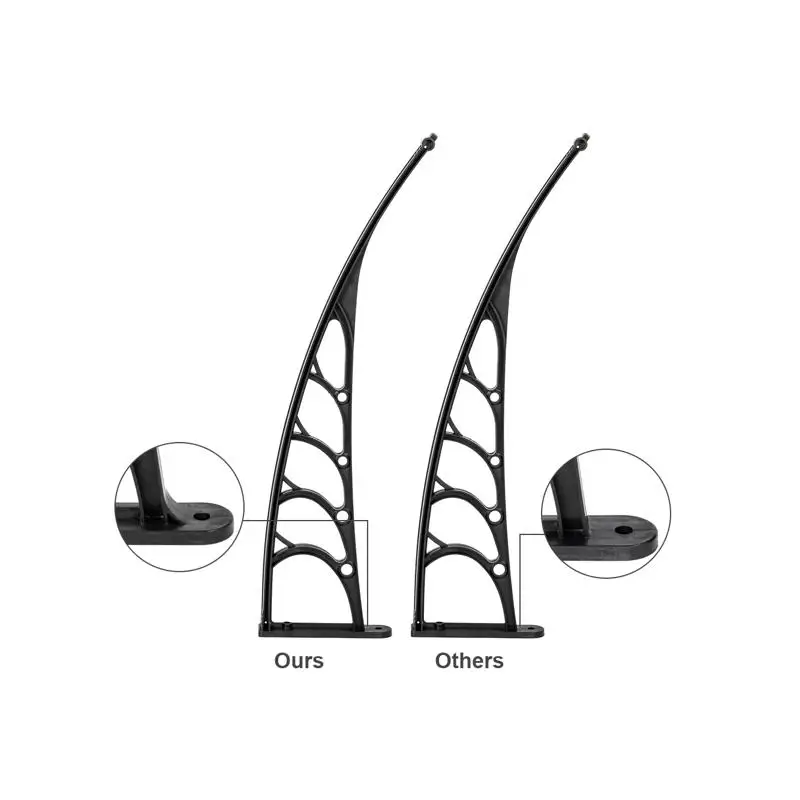 Household Door Window Rain Cover Eaves Holder Black, Weatherproof Protection for Home Use
Household Door Window Rain Cover Eaves Holder Black, Weatherproof Protection for Home Use