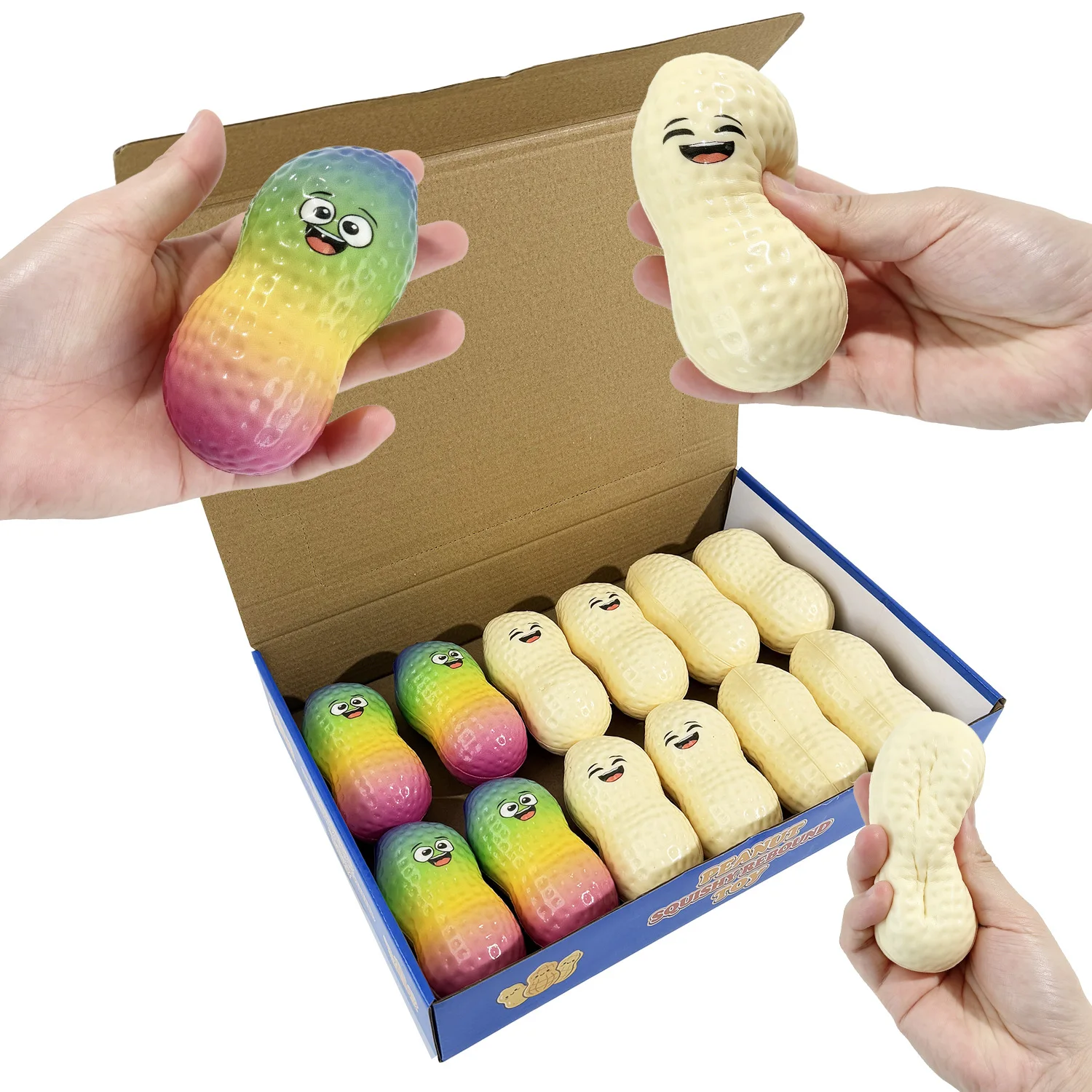 Slow rebound peanut shape pinch music, extrusion decompression toy manufacturer, cross-border explosive decompression artifact
Slow rebound peanut shape pinch music, extrusion decompression toy manufacturer, cross-border explosive decompression artifact