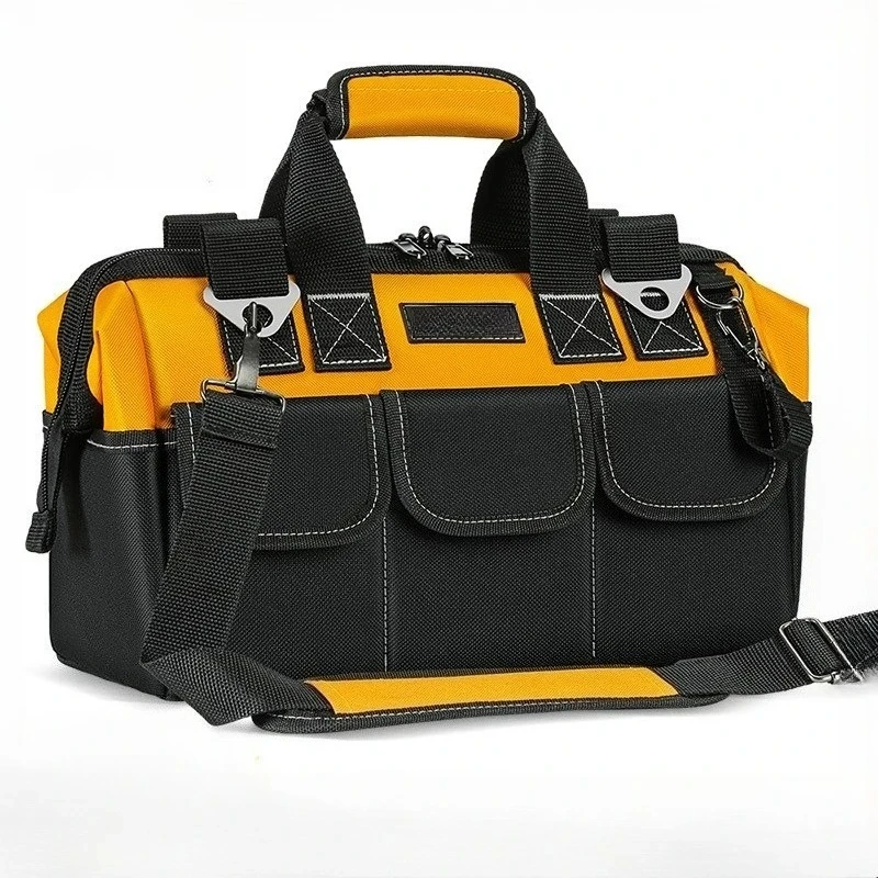 Heavy Duty Tool Bag, 14-Pocket Portable Empty Tool Box Organizer Storage, Toolbox Organization With Adjustable Shoulder Strap
Heavy Duty Tool Bag, 14-Pocket Portable Empty Tool Box Organizer Storage, Toolbox Organization With Adjustable Shoulder Strap