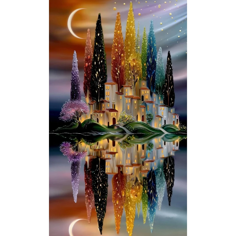 500/1000/1200/2000 PCS Jigsaw Puzzles Moon House Reflection Scenery Activity Games for Gameroom Bedroom Gift Home Decor Gift
500/1000/1200/2000 PCS Jigsaw Puzzles Moon House Reflection Scenery Activity Games for Gameroom Bedroom Gift Home Decor Gift