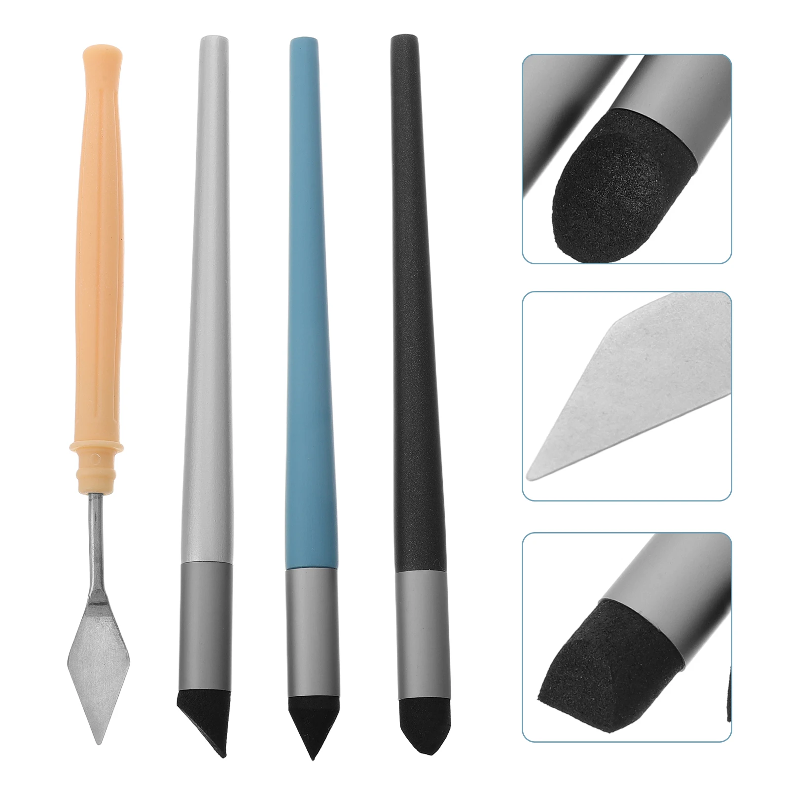 Oil Pastel Rub Pen Detailed Painting Brushes Artist Blending Sponge Manual for Artists Pencils Shading Drawing Student
Oil Pastel Rub Pen Detailed Painting Brushes Artist Blending Sponge Manual for Artists Pencils Shading Drawing Student