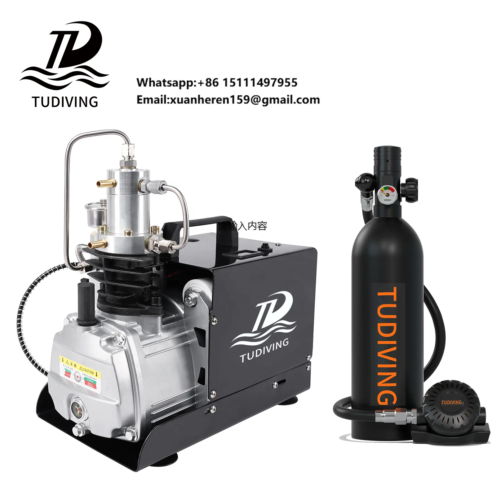 TUDIVING High Quality Manufacturer OEM 1L Outdoor Water Sports Gas Cylinder Set Scuba Air Compressor Aluminum Diving Equipment
TUDIVING High Quality Manufacturer OEM 1L Outdoor Water Sports Gas Cylinder Set Scuba Air Compressor Aluminum Diving Equipment