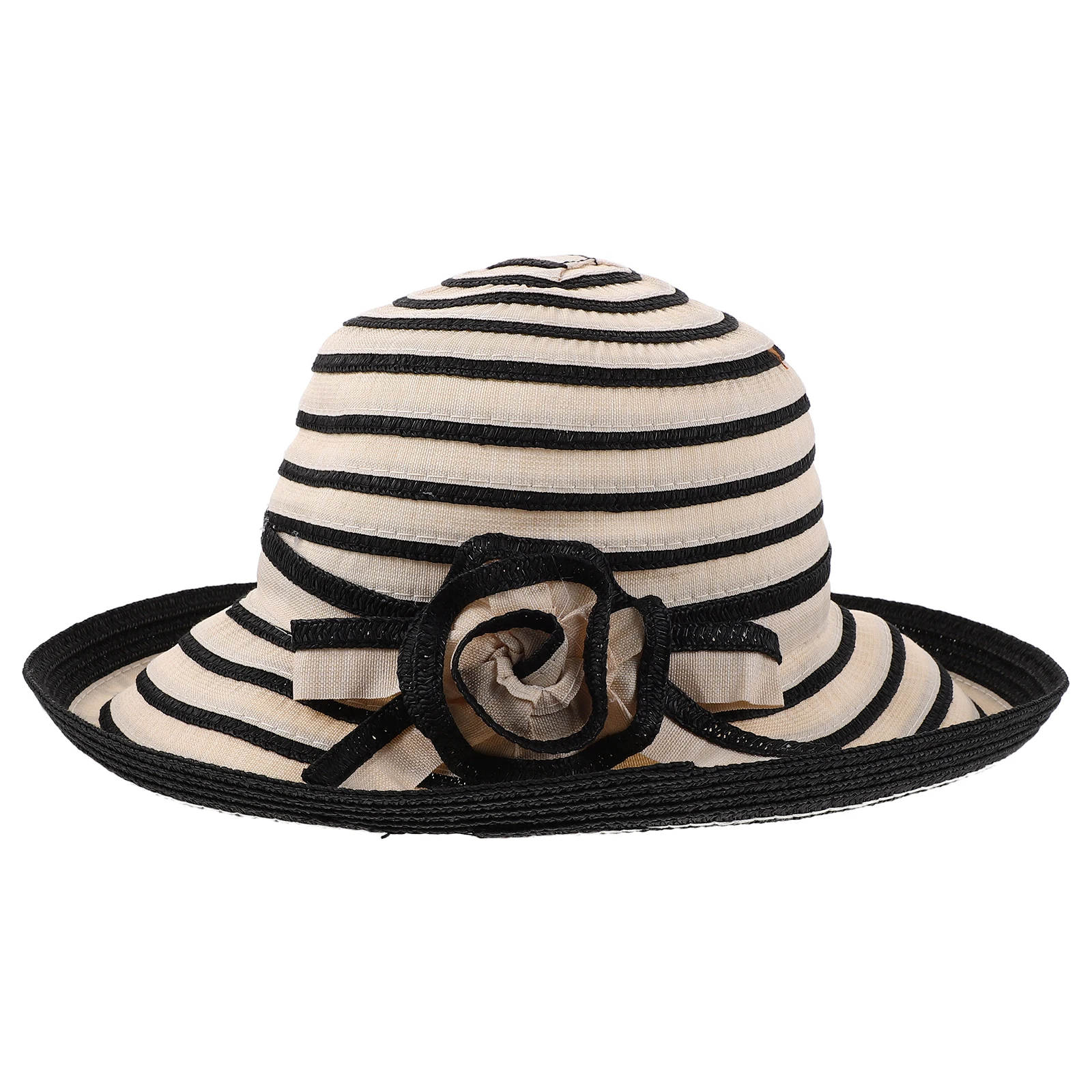 Straw Woven Fashionable Sunscreen Hat Beach Women Bucket Big Floral Boho Fedora
Straw Woven Fashionable Sunscreen Hat Beach Women Bucket Big Floral Boho Fedora