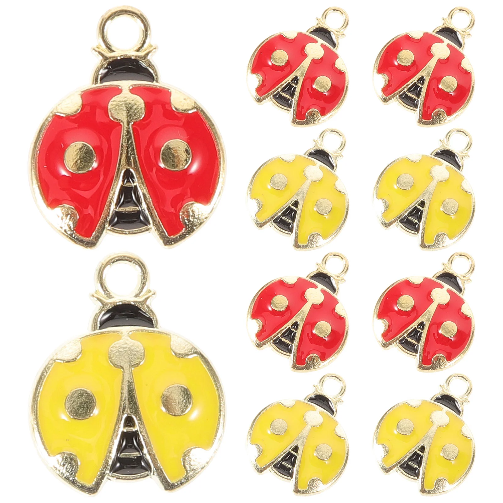 10pcs Small Jewelry Charms Metal Jewelry Charms Necklace Bracelet DIY Making Supplies Ladybug Charms
10pcs Small Jewelry Charms Metal Jewelry Charms Necklace Bracelet DIY Making Supplies Ladybug Charms