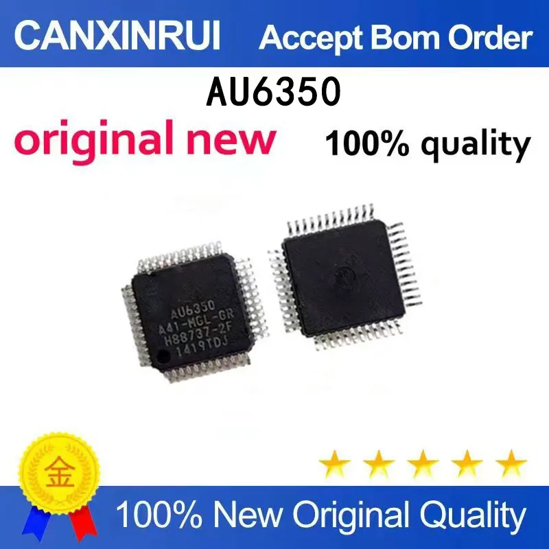 (5-100 шт.) Совершенно новый оригинальный чип IC AU6350A41-MGL-GR AU6350 LQFP48.
(5-100 шт.) Совершенно новый оригинальный чип IC AU6350A41-MGL-GR AU6350 LQFP48.