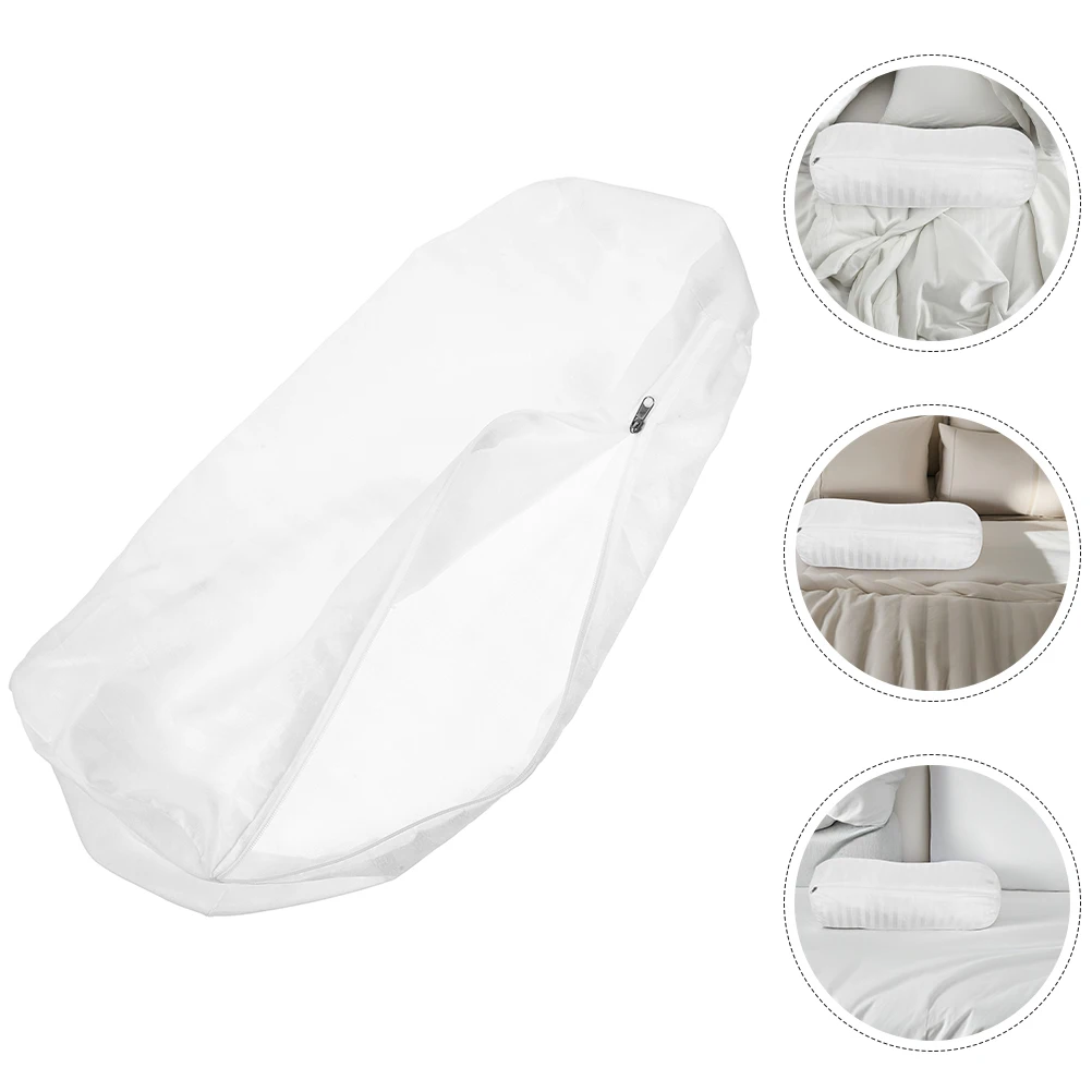 Soft Neck Roll Pillow Covers Zippered Cylindrical Pillow Cushion Case Washable Portable Home Sofa Bed Pillowcase For
Soft Neck Roll Pillow Covers Zippered Cylindrical Pillow Cushion Case Washable Portable Home Sofa Bed Pillowcase For