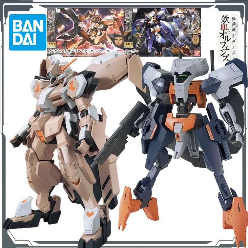 Bandai Original Gundam Iron Blood Assembly Model HG IBO 23 Gundam Gusin Deep Heavy Forging&22 Hugo Anime Assembly Toy Model
Bandai Original Gundam Iron Blood Assembly Model HG IBO 23 Gundam Gusin Deep Heavy Forging&22 Hugo Anime Assembly Toy Model