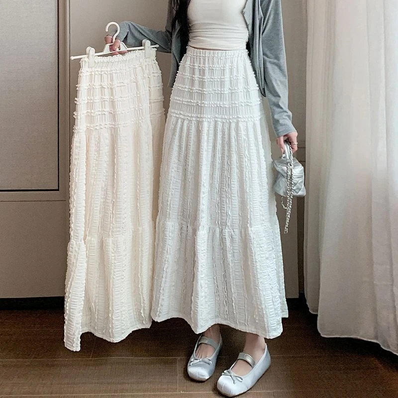 French Gentle Wind Texture Skirt 2025 Spring and Summer High Waist Elegant Women's Cake Skirt
French Gentle Wind Texture Skirt 2025 Spring and Summer High Waist Elegant Women's Cake Skirt