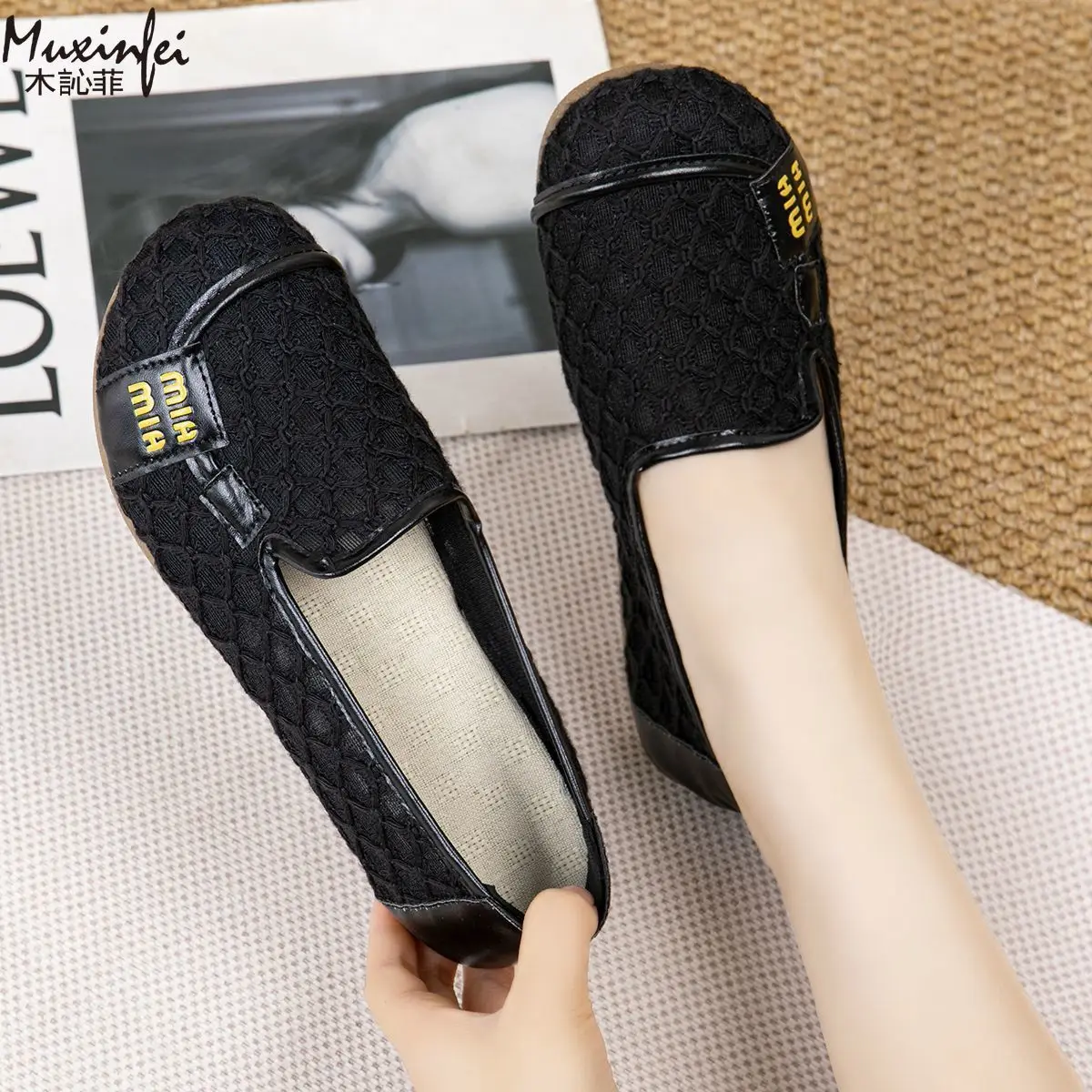 2026 Summer New Women's Shoes Comfortable Soft soled Casual Shoes Versatile One Step Fashion Sports Single Shoes
2026 Summer New Women's Shoes Comfortable Soft soled Casual Shoes Versatile One Step Fashion Sports Single Shoes