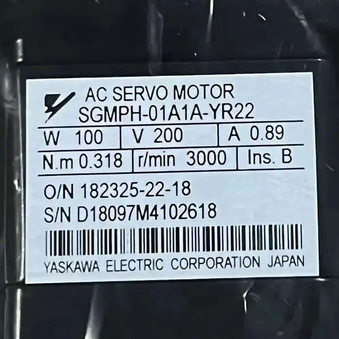Servo motor SGMPH-01A1A-YR22 Brand new ,SGMPH 01A1A YR22,In Stock,Fast Shipping 
Servo motor SGMPH-01A1A-YR22 Brand new ,SGMPH 01A1A YR22,In Stock,Fast Shipping