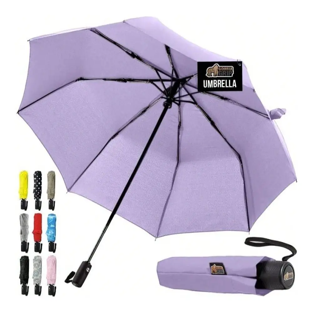GRIP Windproof Compact Stick Umbrella For Rain, Travel OneClick Automatic Open And Close, Strong, Lightweight, Stocking Stuffer
GRIP Windproof Compact Stick Umbrella For Rain, Travel OneClick Automatic Open And Close, Strong, Lightweight, Stocking Stuffer