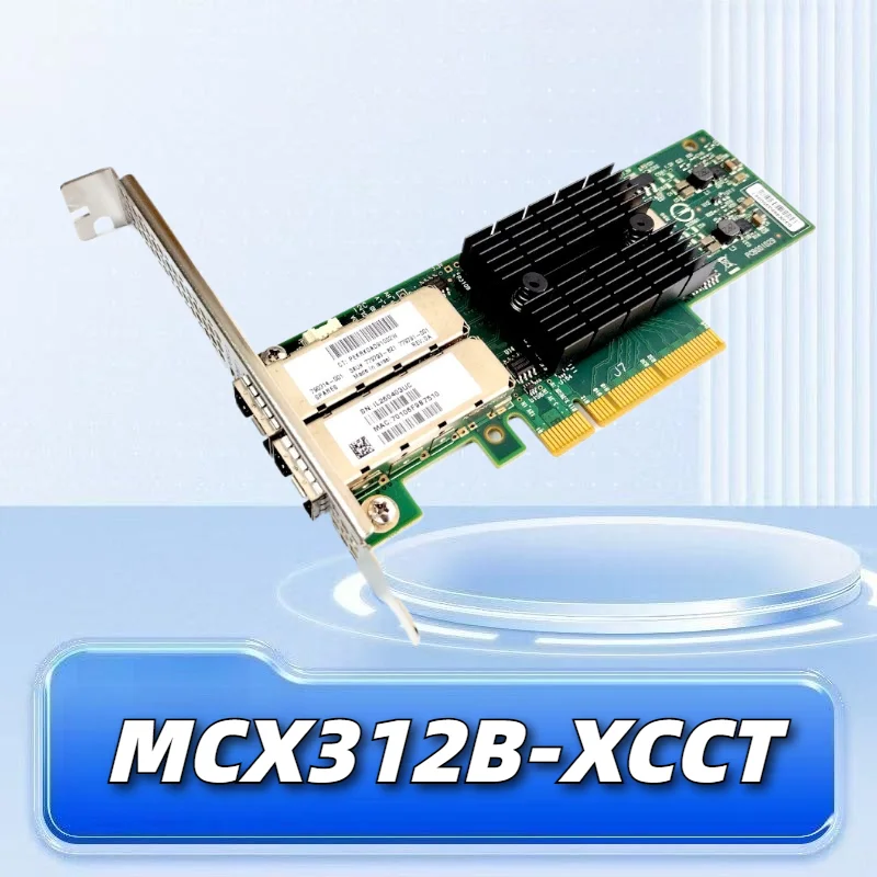 Высокопроизводительный серверный адаптер ConnectX-3 Pro MCX312B-XCCT PCIe NIC 10GBe SFP+ с двумя портами
Высокопроизводительный серверный адаптер ConnectX-3 Pro MCX312B-XCCT PCIe NIC 10GBe SFP+ с двумя портами