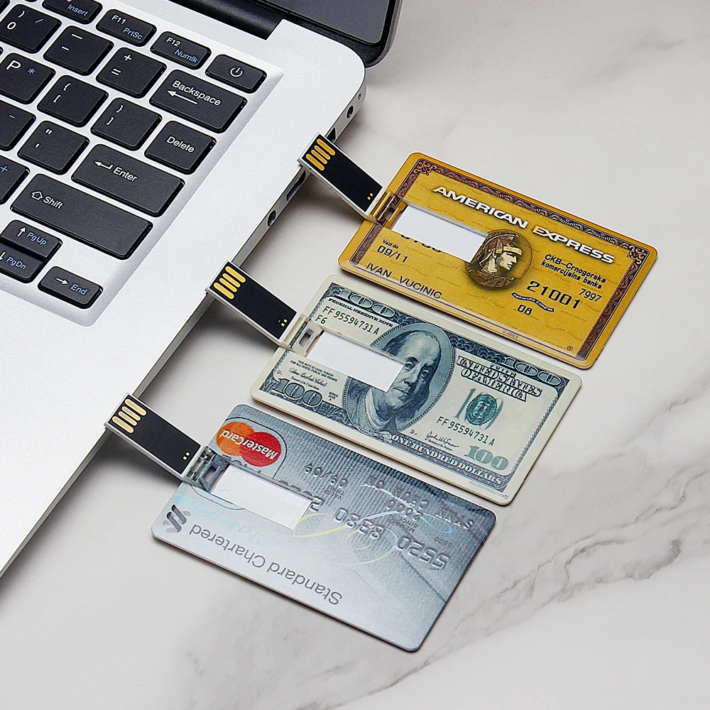 New Card 2.0 USB Flash Drive 04GB Pen Drives 64GB Bank Card Pattern 32GB Memory Stick Plastic U Disk 8GB Pendrive 16GB
New Card 2.0 USB Flash Drive 04GB Pen Drives 64GB Bank Card Pattern 32GB Memory Stick Plastic U Disk 8GB Pendrive 16GB