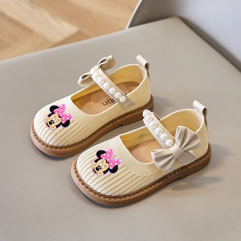 Disney Mickey Mouse Kids Casual Shoes Spring New Bow Girls Princess Shoes Kids Soft Sandals Minnie Princess Performance shoes
Disney Mickey Mouse Kids Casual Shoes Spring New Bow Girls Princess Shoes Kids Soft Sandals Minnie Princess Performance shoes