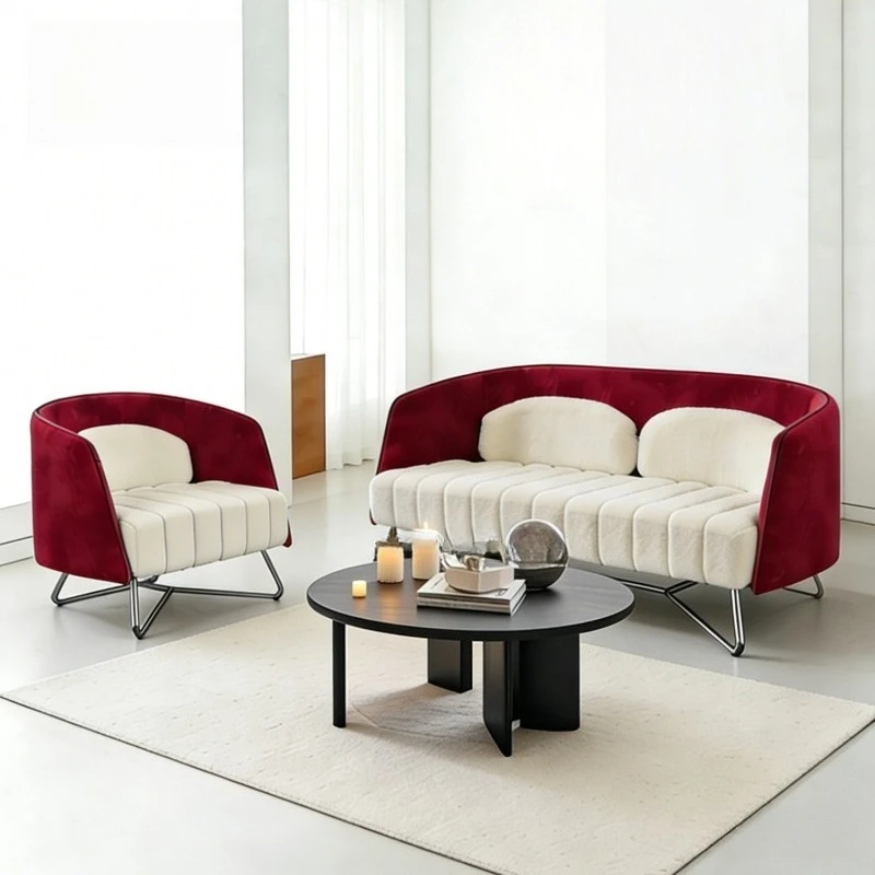 Modern simple fabric sofa, living room small apartment sofa, single leisure chair
Modern simple fabric sofa, living room small apartment sofa, single leisure chair