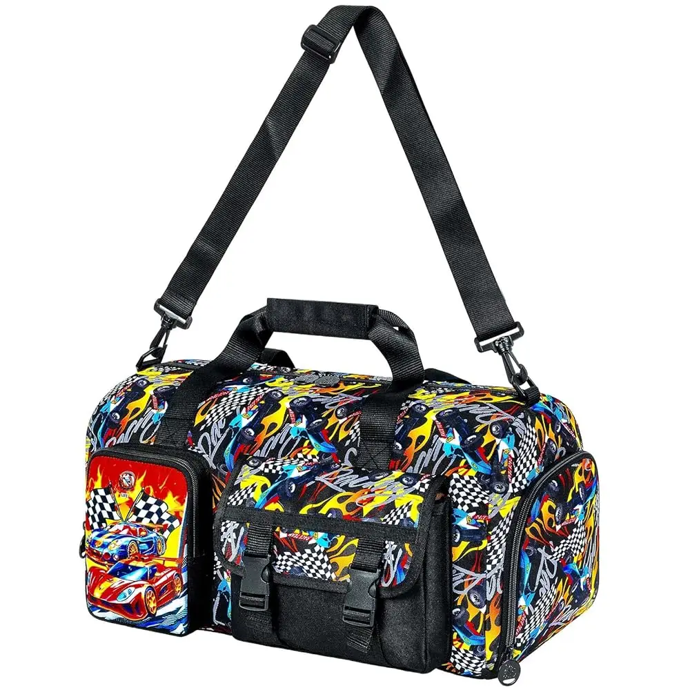 Free ShippingKids Duffle Bag for Boys, Carry On Weekender Travel Bag, Race Car Overnight Sport Gym Bags with Shoes Compartment(
Free ShippingKids Duffle Bag for Boys, Carry On Weekender Travel Bag, Race Car Overnight Sport Gym Bags with Shoes Compartment(