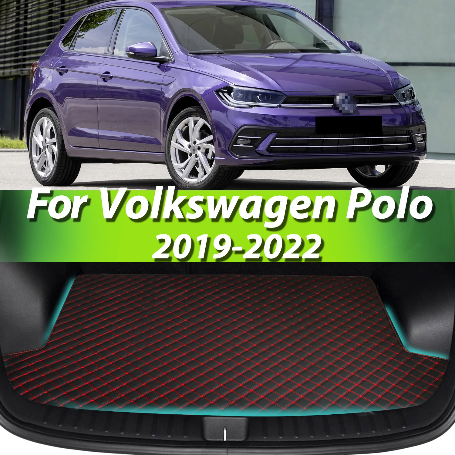For Volkswagen Polo 2019-2022 Artificial Leather Car Trunk Mat Rear Trunk Cargo Protective Mat Car Interior Accessories
For Volkswagen Polo 2019-2022 Artificial Leather Car Trunk Mat Rear Trunk Cargo Protective Mat Car Interior Accessories