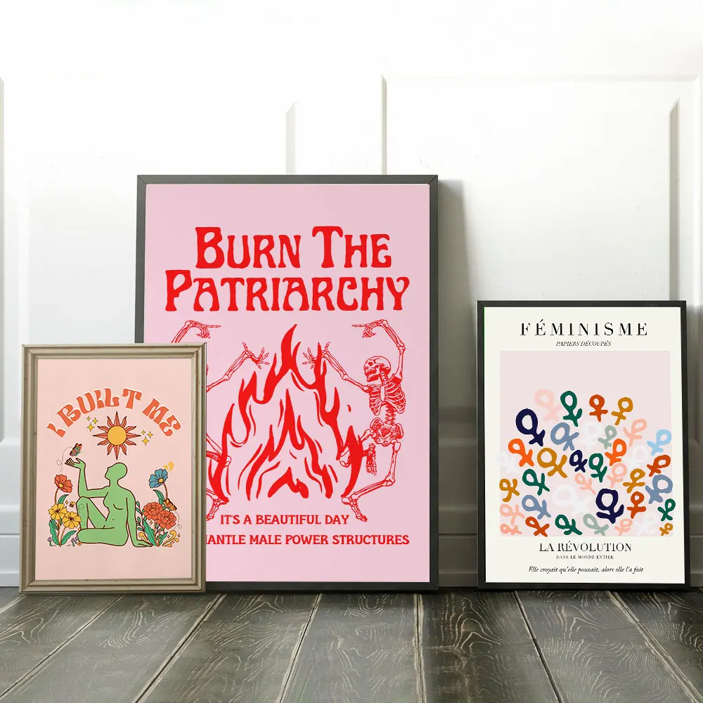 Abstract Feminist Color Letter Art Poster Canvas Prints Fashion Poster Minimalist Modern Bedroom Wall Art Painting Decor
Abstract Feminist Color Letter Art Poster Canvas Prints Fashion Poster Minimalist Modern Bedroom Wall Art Painting Decor