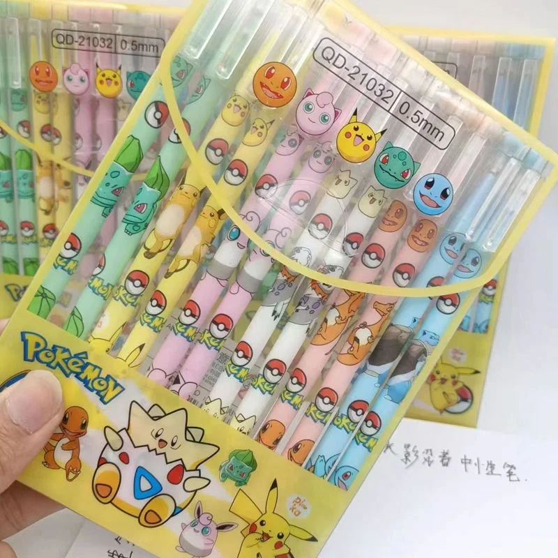 1 коробка, гелевые ручки с рисунком Покемона Пикачу, периферийные товары в стиле аниме, стираемые ручки, креативные милые канцелярские принадлежности, школьные принадлежности для студентов
1 коробка, гелевые ручки с рисунком Покемона Пикачу, периферийные товары в стиле аниме, стираемые ручки, креативные милые канцелярские принадлежности, школьные принадлежности для студентов