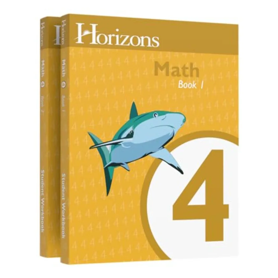 Horizons Math 4 SET of 2 Student Workbooks 4-1 and 4-2
Horizons Math 4 SET of 2 Student Workbooks 4-1 and 4-2