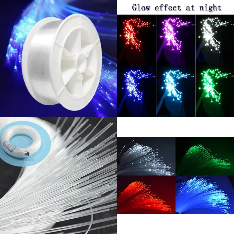 Plastic/1mm Diameter 1500Meter PMMA Fiber Optic Roll End Glow Cable for All Kind Led Star Ceiling Light Kit
Plastic/1mm Diameter 1500Meter PMMA Fiber Optic Roll End Glow Cable for All Kind Led Star Ceiling Light Kit
