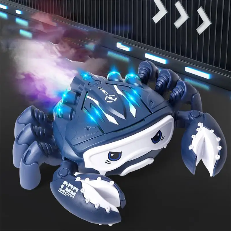 Electric Escape Crab Light Up Toy With Light And Music Electric Pet Musical Toys Educational Toys Simulated Crab Walking Gift
Electric Escape Crab Light Up Toy With Light And Music Electric Pet Musical Toys Educational Toys Simulated Crab Walking Gift