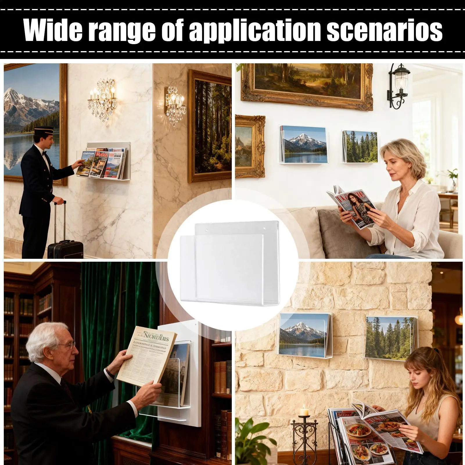 Настенный держатель для файлов, прозрачное хранилище с винтами, акриловый держатель для брошюр, настенное крепление для бумажной почты, письма, книги, документов, жизни
Настенный держатель для файлов, прозрачное хранилище с винтами, акриловый держатель для брошюр, настенное крепление для бумажной почты, письма, книги, документов, жизни