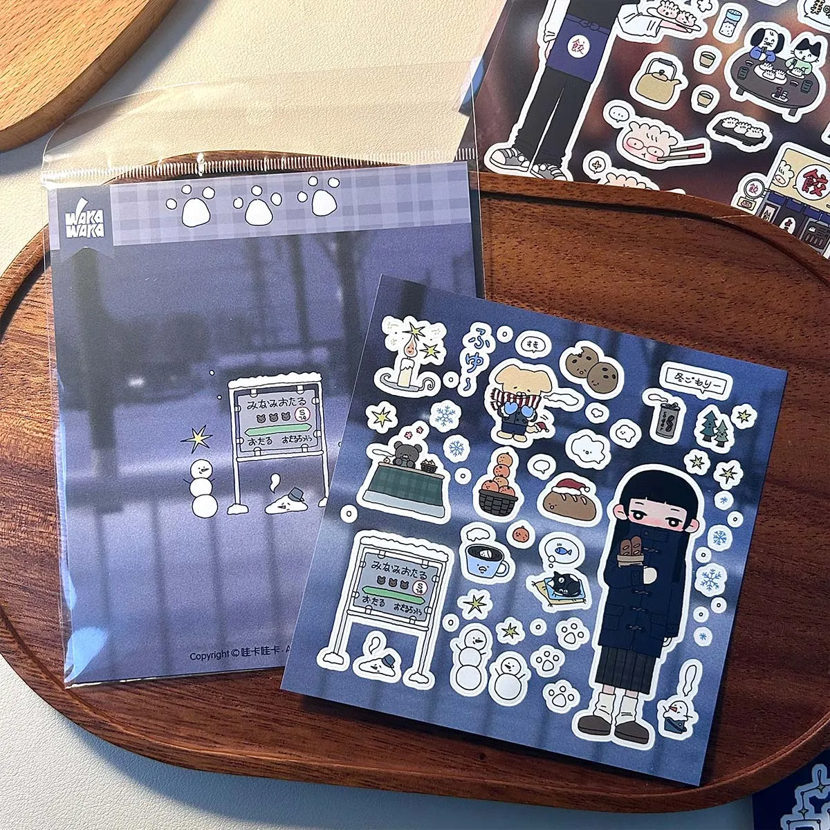 Scrapbooking Character Stickers Winter Theme Deco Stickers Diy Arts Crafts Album Phone Luggage Laptop Suitcase Decal Stickers
Scrapbooking Character Stickers Winter Theme Deco Stickers Diy Arts Crafts Album Phone Luggage Laptop Suitcase Decal Stickers