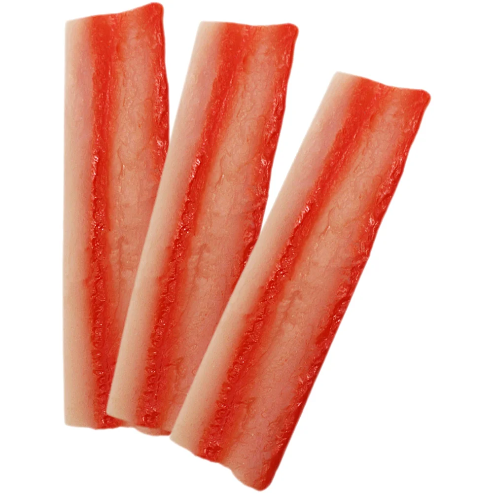3 Pcs Bacon up Simulation Decompression Toys Fidgets for Kids Pork Belly Artificial Stretchy Interesting
3 Pcs Bacon up Simulation Decompression Toys Fidgets for Kids Pork Belly Artificial Stretchy Interesting
