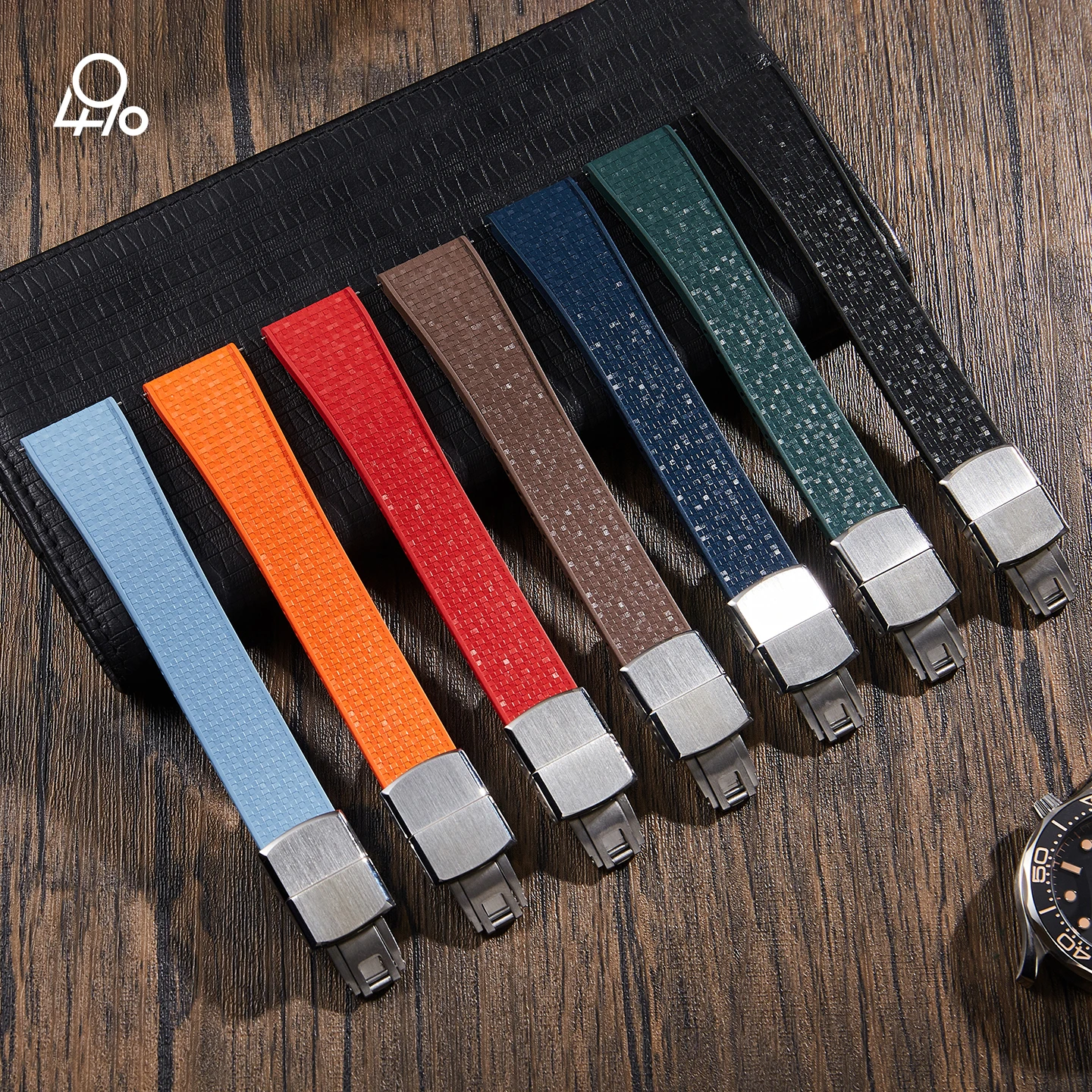 High quality Luxury Watch Bracelet 18/19/20/21/22mm FKM Watch Strap Sparkle Rubber Watch Band for Omega Seiko
High quality Luxury Watch Bracelet 18/19/20/21/22mm FKM Watch Strap Sparkle Rubber Watch Band for Omega Seiko